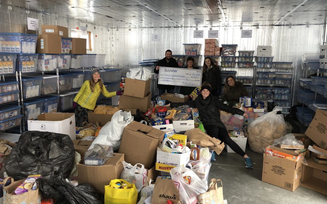 BANKW Staffing and Clients Help to ‘End 68 Hours of Hunger’ By Collecting Nearly 3,500 Pounds of Food and Over $8,000 in Donations Over the Holidays